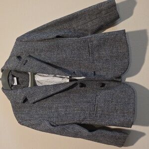 EGG baby wool blend blazer 3 Years Old 3t Herringbone Tweed Ivy League Jacket